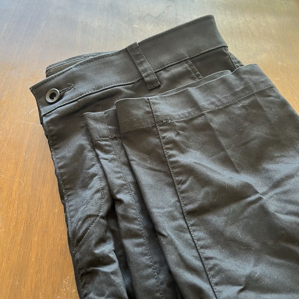 Nike Dri-FIT UV Golf Pants Mens 32x34 Black Slim Fit Chino DA4130-010